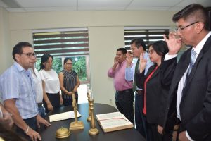 SOLEMNE ACTO DE JURAMENTO Y POSESIÓN A NUEVOS JUECES EN PANDO