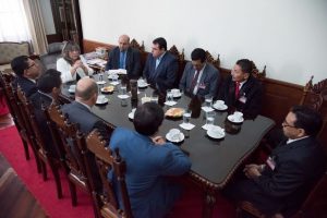 Presidenta del Tribunal Supremo de Justicia coordina trabajo con presidentes de TDJ