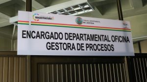 Este 5 de Febrero entran en funcionamiento 8 Oficinas Gestoras de Procesos en Cochabamba