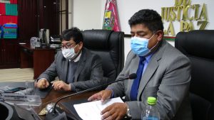 Magistrado Berríos, coordina acciones con vocales del TDJ de La Paz