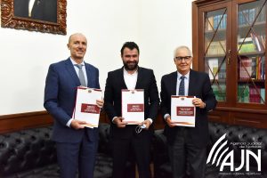 Digitalización, Fortalecimiento a la Carrera Judicial e Independencia fueron temas abordados entre el embajador de España y el Presidente del TSJ