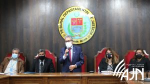 Magistrado Miranda y autoridades judiciales de Cochabamba inicia visita virtual de cárceles