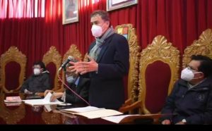 Magistrado del TSJ, Marco Ernesto Jaimes Molina participó de una plenaria de socialización de propuestas para encarar la reforma de la justicia en el país