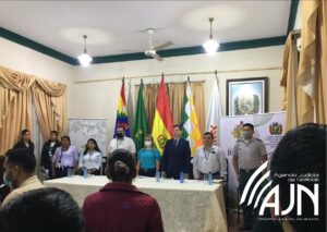 Magistrado Egüez Añez expone en Beni sobre resolución de Procesos Judiciales en la delimitación de territorios