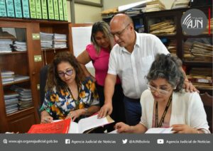 TDJ de Pando recibe a la comisión del Observatorio Defensorial Judicial que verificará el estado de procesos penales con alta afectación en niñas, niños, adolescentes y mujeres