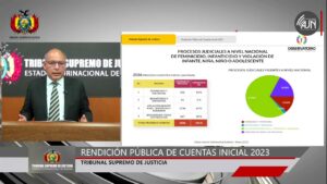El Presidente del Tribunal Supremo de Justicia informa sobre las proyecciones de 2023 de la institución y resalta el avance de salas especializadas