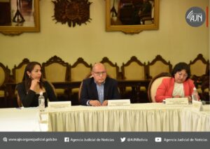 Órgano Judicial, Ministerio de Justicia y AGETIC coordinan inicio de acciones para implementar sistema único de causas en la gestión 2023