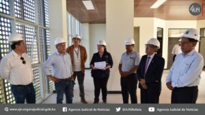 Más de 20 Juzgados beneficiarán a 300 000 personas TSJ inspecciona avance de obras en edificio Judicial del municipio Quillacollo