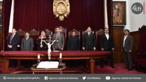 Presidente del Tribunal Supremo de Justicia posesiona a 47 vocales para cubrir acefalías en seis departamentos