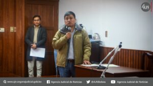 Magistrado Edwin Aguayo entrega nuevas oficinas administrativas y salas de audiencia mejoradas en Potosi
