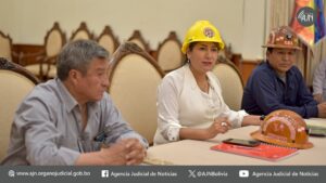 Magistrada Norma Velasco recibe respaldo de la Central Obrera Departamental de Potosí