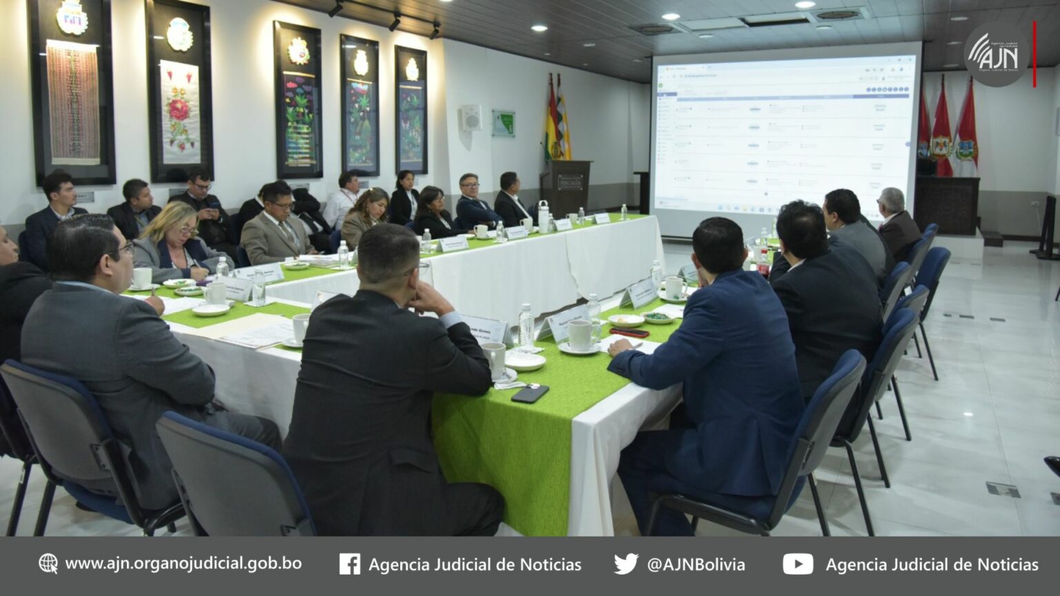 Presidente y Magistrados del TSJ conocen el sistema Justicia Libre ...