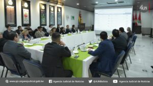 Presidente y Magistrados del TSJ conocen el sistema Justicia Libre presentado por el Fiscal General